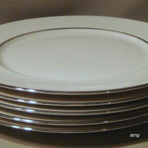 Flintridge Bellemere Rim Shape Lot of 5 Dinner Plates 10 5/8" EXCELLENT